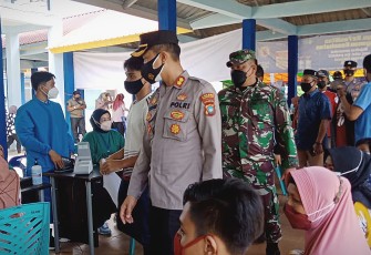 Polres Bintan Laksanakan Vaksinasi Massal