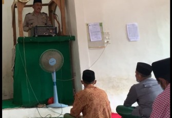 “Jumat Bareng Polri”, Polres Kepahiang Hadirkan Anggota Sebagai Khatib
