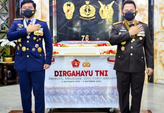  Kapolri : Sinergitas TNI-Polri Mutlak Sebagai Kekuatan Strategis Hadapi Tantangan