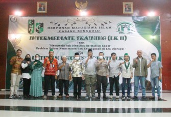 Tutup Pelatihan Kader II, Sekda Bengkulu Apresiasi Langkah HMI