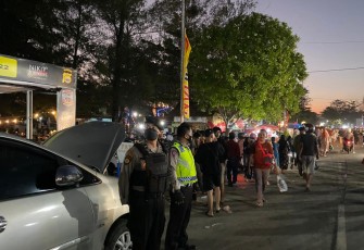 Polisi Gandakan Pengamanan di Malam Puncak Tabut 2022