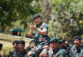  Kasad saat Cek Kesiapan Operasi Yonif RK 744/SYB