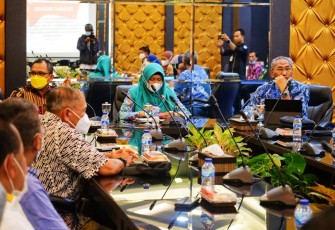 Pemkab Bintan saat Terima Kunker Gabungan Komisi DPRD (Delegasi VIII) Provinsi DKI Jakarta 