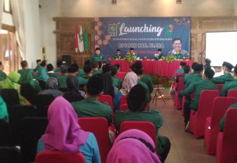 Launching bakal calon legislatif DPC PKB kabupaten Blora di hotel Grand Mega Resor Cepu.