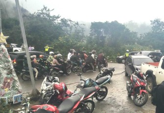 Pengunjung padati Bukit Wisata Sibea-bea Samosir