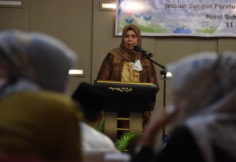 Ketua Lembaga Koordinasi Kesejahteraan Sosial (LKKS) Provinsi Kepri Hj Dewi Kumalasari Ansar Ahmad secara langsung menghadiri workshop penyusunan Standar Operating Procedure (SOP) 