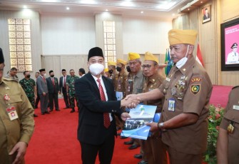 Kadiv Yankum dan HAM saat Hadiri Tasyukuran dan Ramah Tamah Bersama Para Perintis Kemerdekaan