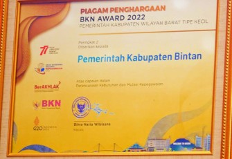 Piagam Penghargaan Dari BKN