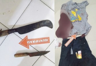 Barang Bukti saat diamankan