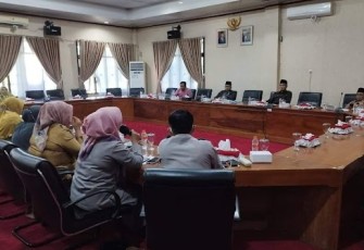 Komisi I DPRD Kota Bengkulu Gelar Hearing Bersama Dinas Dukcapil