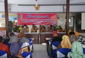 Pemdes Panggunguni Tulungagung gelar Musrenbangdes dan penetapan RKPDes