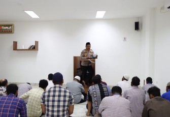 Safari Jumat bersama Kapolsek Buaran