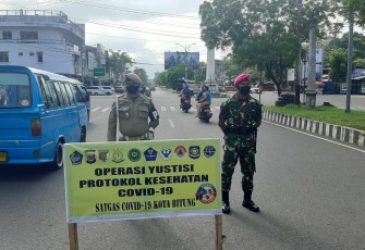 Operasi Yustisi di Kota Bitung
