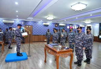 Kasal Pimpin Sertijab Pati TNI AL