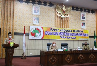 Rapat Anggota Tahunan KPN Pemprov Bengkulu Tahun Buku 2021
