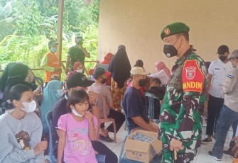 Program Vaksinasi Terus Digencarkan Kodim Barabai