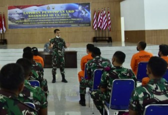 Penataran Pelaku Latihan Kesiapsiagaan Operasional  Koarmada III TA 2022