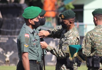 Tradisi Korps Raport Bintara Pindah Satuan Yonif Para Raider 433/JS