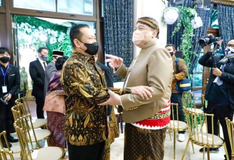 Hadiri Pernikahan Putri Chairul Tanjung
