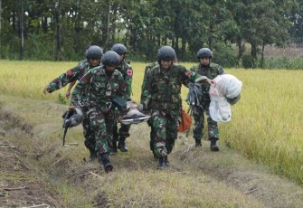 Latihan Search and Rescue Elang Gesit 2022 