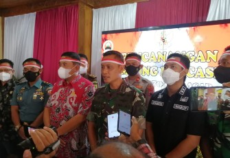 Danrem 071/Wijayakusuma Mencanangkan Kampung Pancasila