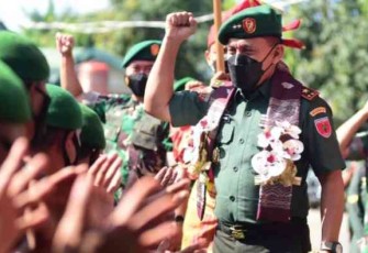 Pangdam Hasanuddin Kunker di Kodim 1409/ Gowa