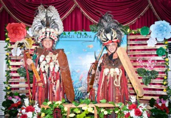 Kunjungan ke Sulawesi Utara, Kasad Didaulat Memakai Baju Adat Kabasaran