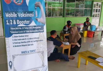 Vaksinasi On The Spot Ramadhan Ala Lanud Supadio