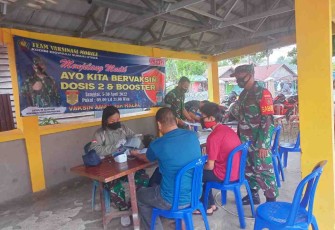 Mobilitas Team Vaksinasi, Percepatan Vaksinasi di Kab.HSU