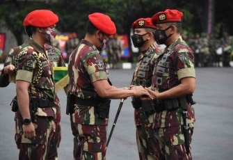 Sertijab Danpusdiklatpassus Kopassus 