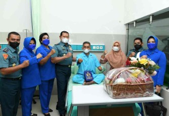 Kunjungan Kasal di RSPAL dr. Ramelan Surabaya