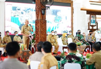 Bupati Pati Haryanto mengikuti Musrenbangwil yang dihadiri Gubernur Jateng