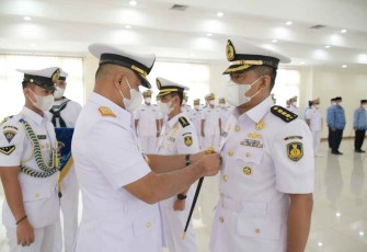 Wadan STTAL Surabaya resmi berganti. Rabu (27/4/2022)