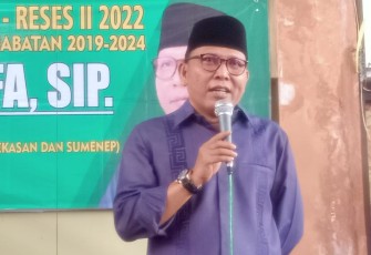 Anggota DPRD Jatim dapil XIV (Madura), Aliyadi Mustofa.