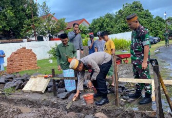 Bupati, Kapolres, Dandim resmikan pembangunan mushola di rumah jabatan Dandim