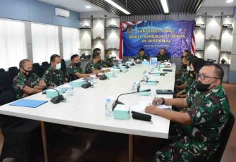 Kadispenal bersama tim audit kinerja Itjenal