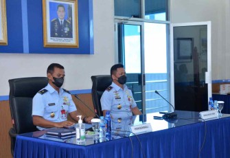 Danlanud saat membuka Meeting Audit Kinerja Itkoopsud II di Lanud Sultan Hasanuddin