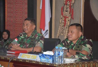 Tim Dalprog Kodam XII/Tpr dipimpin Kol Inf Slamet Royanto