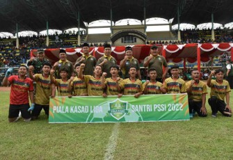 Liga santri piala Kasad wilayah Kodim 0803/Madiun