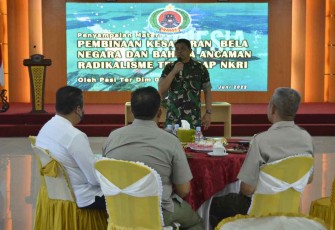 Komsos bersama KBT di Kodim 0906/Kkr