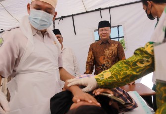 Pemprov Bengkulu bersama BAZNAS saat Gelar Sunatan Massal