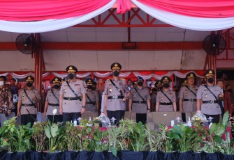 Pelantikan Bintara Polri Polda Sulsel