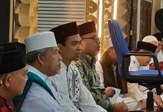 Ustadz Abdul Somad dalam tablig Akbar di masjid Nurul Islam Medan