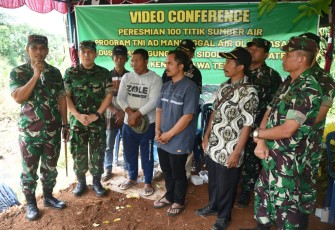 Program TNI AD Manunggal Air Bersih Korem 073/Mkt
