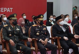 Pangdam XII/Tpr Bersama Forkopimda mengikuti  pidato Kenegaraan Presiden RI