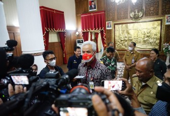 Kunjungan Gubernur Jateng di Pati 