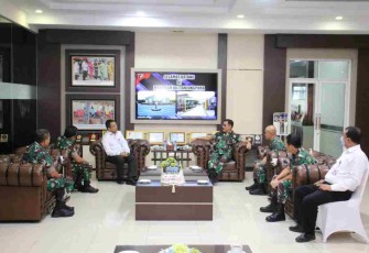 Kunjungan Tim dari BPKP di Kodam XII/TPR