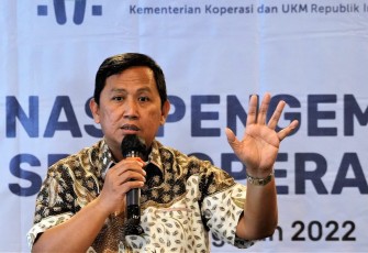 Deputi bidang Perkoperasian KemenKopUKM Ahmad Zabadi