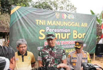 Sumur bor TNI Manunggal Air di wilayah Kodim 0806/Trenggalek 