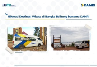 Ekspansi layanan DAMRI di Kepulauan Bangka Belitung 